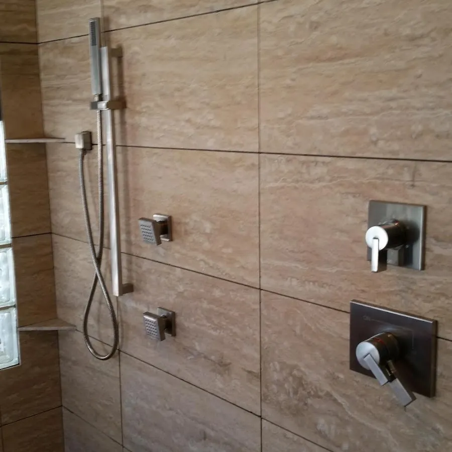 Shower fixture installation for Water Heater Installation in Chenango